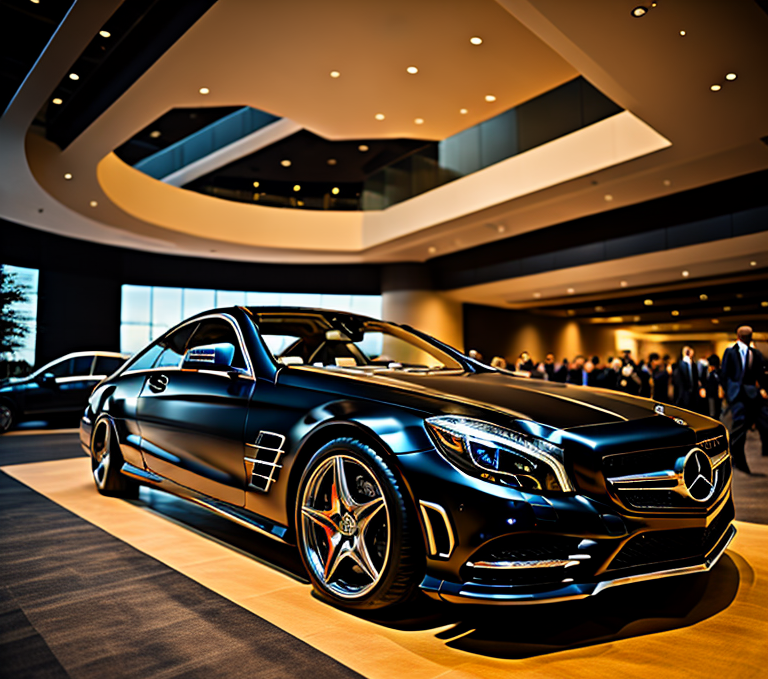 Mercedes at Convention Center Event