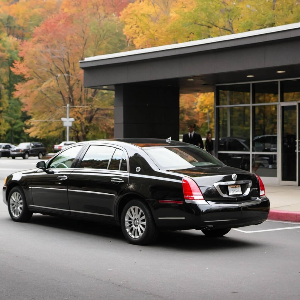 East orange black car service